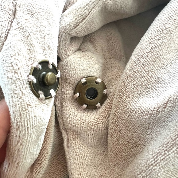 Young Fabulous and Broke comfy plush blush velour jacket - Picture 5 of 5